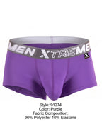 Xtremen Microfiber Trunks for Daily Support - Purple
