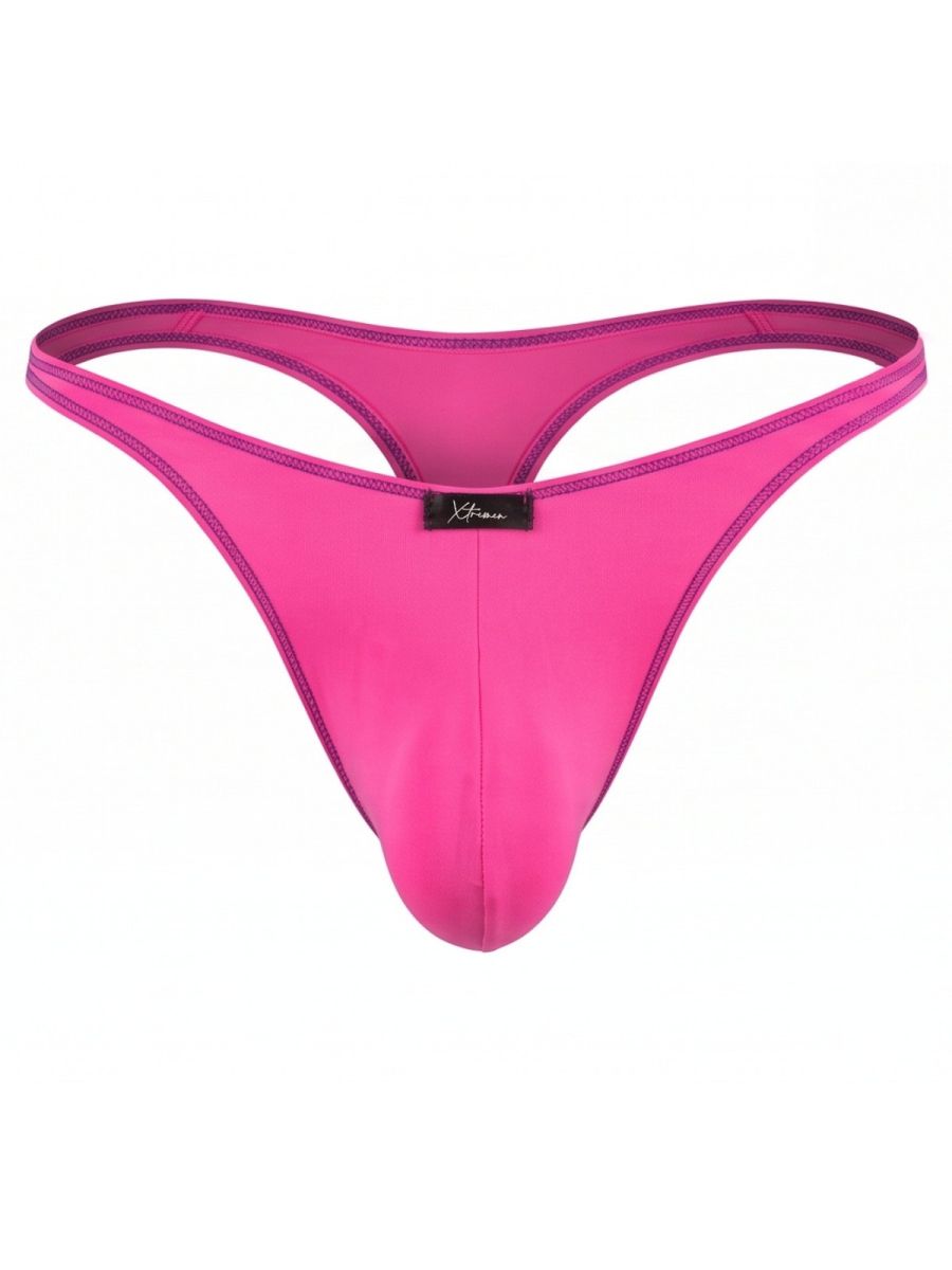 Xtremen Sleek Microfiber Thongs - Fuchsia