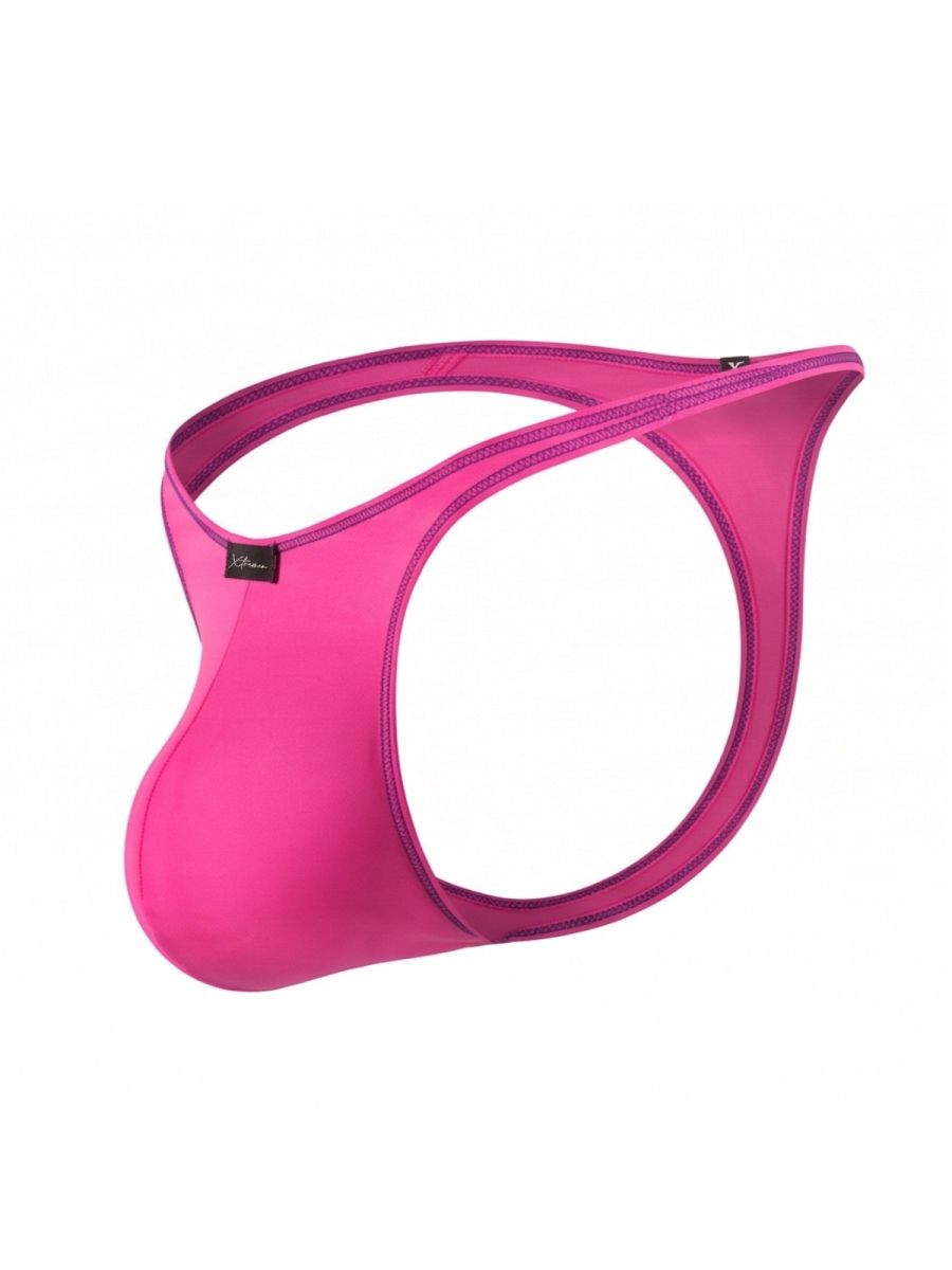 Xtremen Sleek Microfiber Thongs - Fuchsia