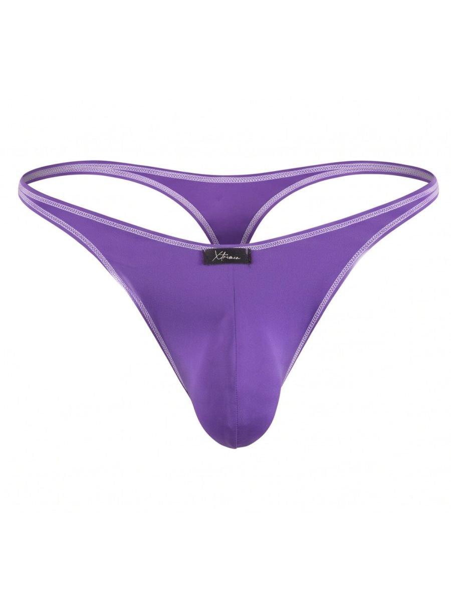 Xtremen Sleek Microfiber Thongs - Purple