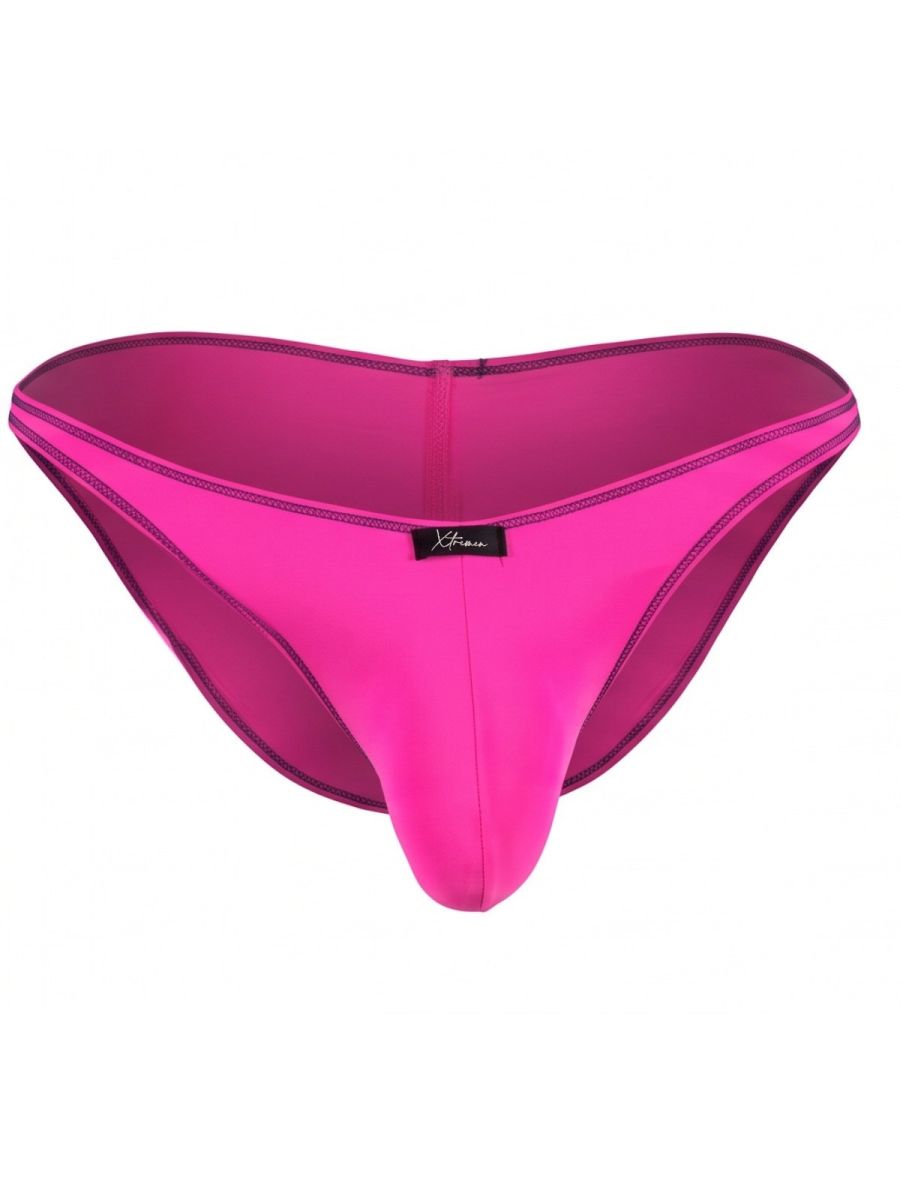 Xtremen Sleek Microfiber Bikini - Fuchsia