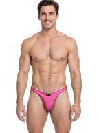 Xtremen Sleek Microfiber Bikini - Fuchsia