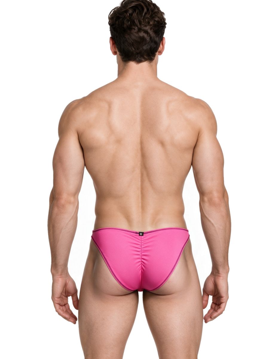 Xtremen Sleek Microfiber Bikini - Fuchsia