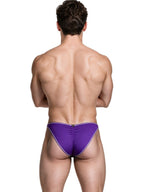 Xtremen Sleek Microfiber Bikini - Purple