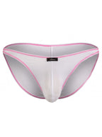 Xtremen Sleek Ultra Low-Rise Microfiber Bikini - White
