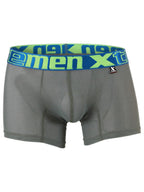 Xtremen Microfiber Mesh Boxer Briefs - Green