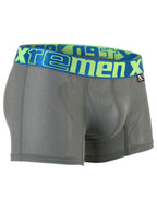 Xtremen Microfiber Mesh Boxer Briefs - Green