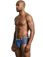 Xtremen Microfiber Mesh Breathable Briefs - Blue