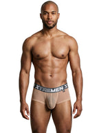 Xtremen Microfiber Mesh Breathable Briefs - Brown