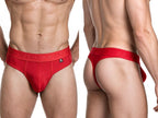 Xtremen Sleek Microfiber Thongs - Red