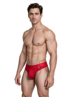 Xtremen Sleek Microfiber Thongs - Red