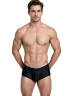 Xtremen Sleek Microfiber Low-Rise Briefs - Black