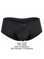 Xtremen Sleek Microfiber Low-Rise Briefs - Black