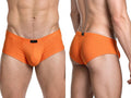Xtremen Sleek Microfiber Low-Rise Briefs - Orange