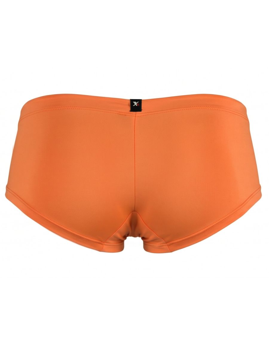 Xtremen Sleek Microfiber Low-Rise Briefs - Orange