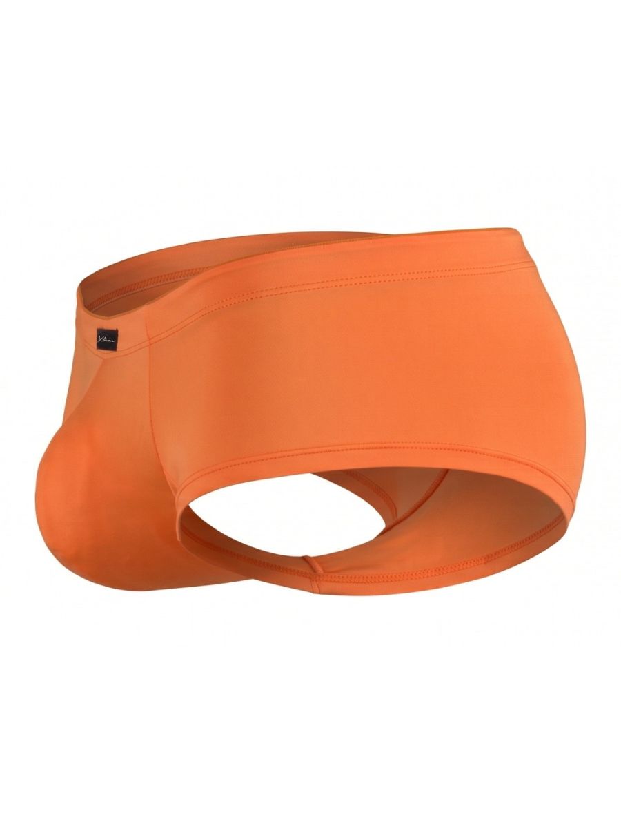 Xtremen Sleek Microfiber Low-Rise Briefs - Orange