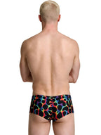 Xtremen Rainbow Printed Microfiber Briefs - Mushroom