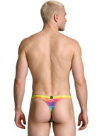 Xtremen Printed Microfiber Thongs - Cloud