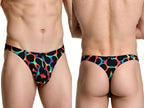 Xtremen Printed Microfiber Thongs - Mushroom