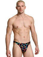 Xtremen Printed Microfiber Thongs - Mushroom