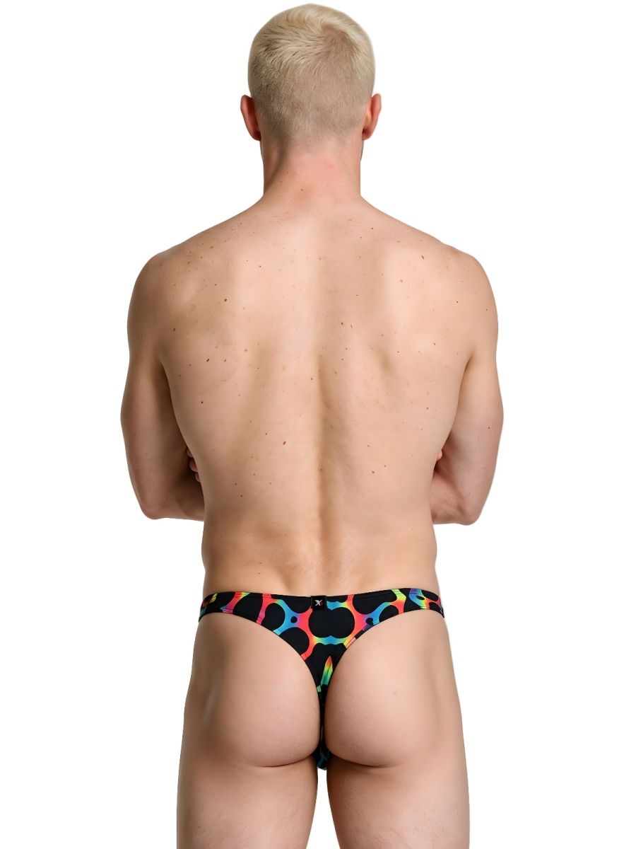 Xtremen Printed Microfiber Thongs - Mushroom