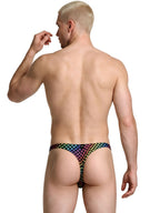 Xtremen Printed Microfiber Thongs - Paw print