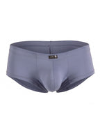 Xtremen Sleek Microfiber Low-Rise Briefs - Gray