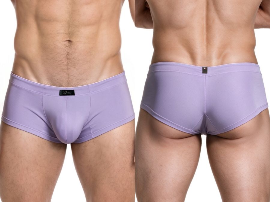 Xtremen Sleek Microfiber Low-Rise Briefs - Lilac