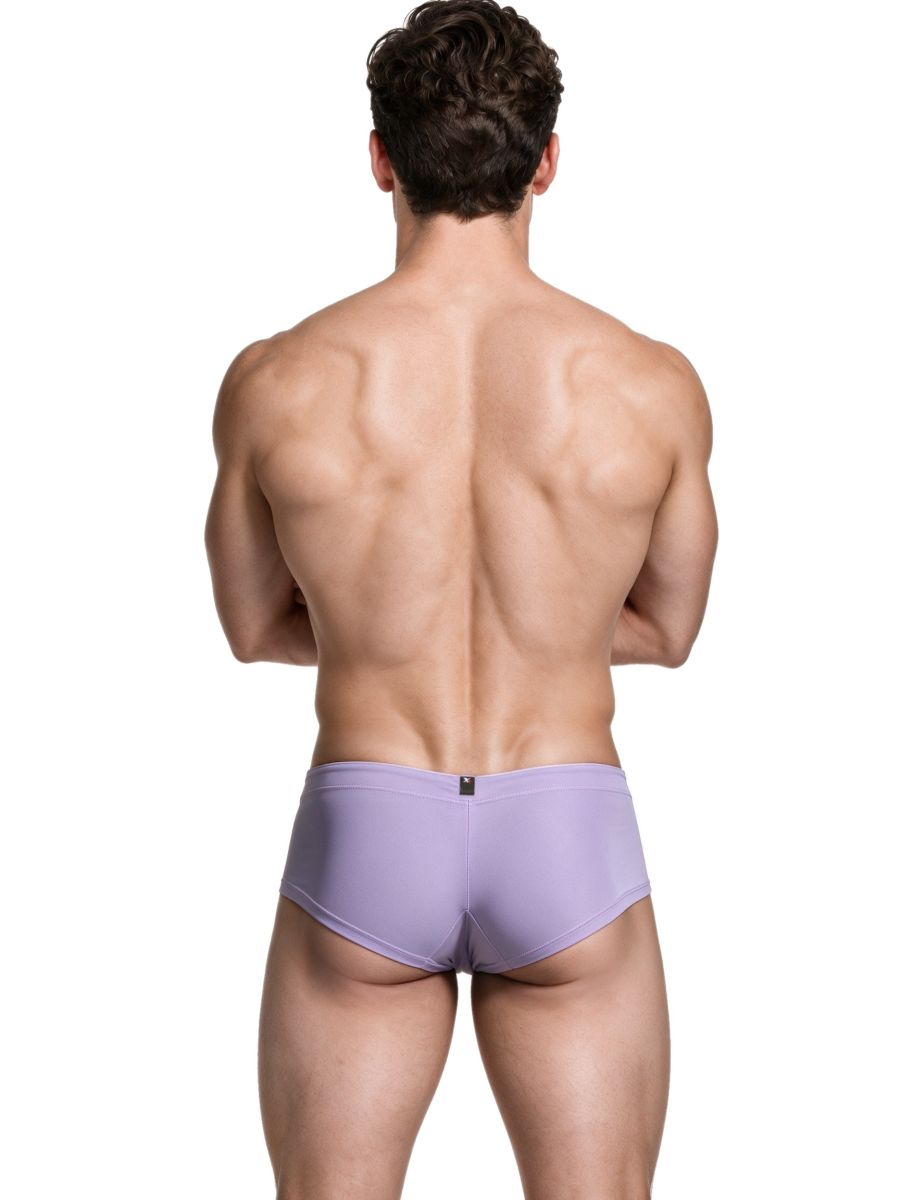 Xtremen Sleek Microfiber Low-Rise Briefs - Lilac