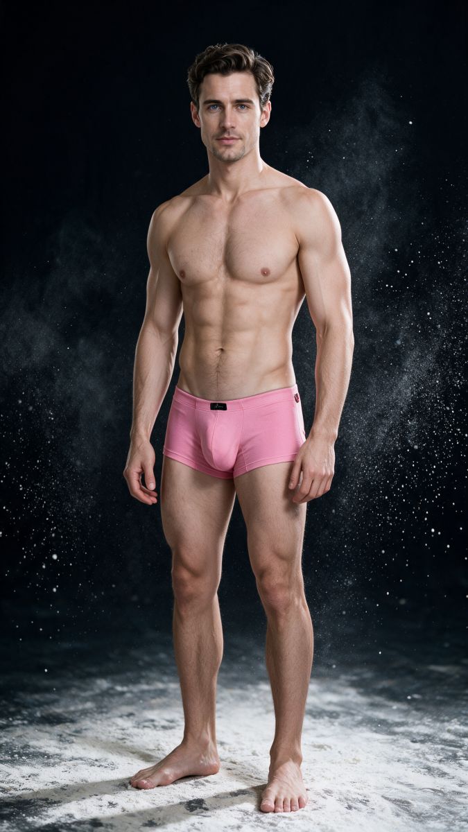 Xtremen Sleek Microfiber Low-Rise Briefs - Pink