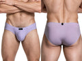 Xtremen Sleek Microfiber Covered-Waistband Briefs - Lilac