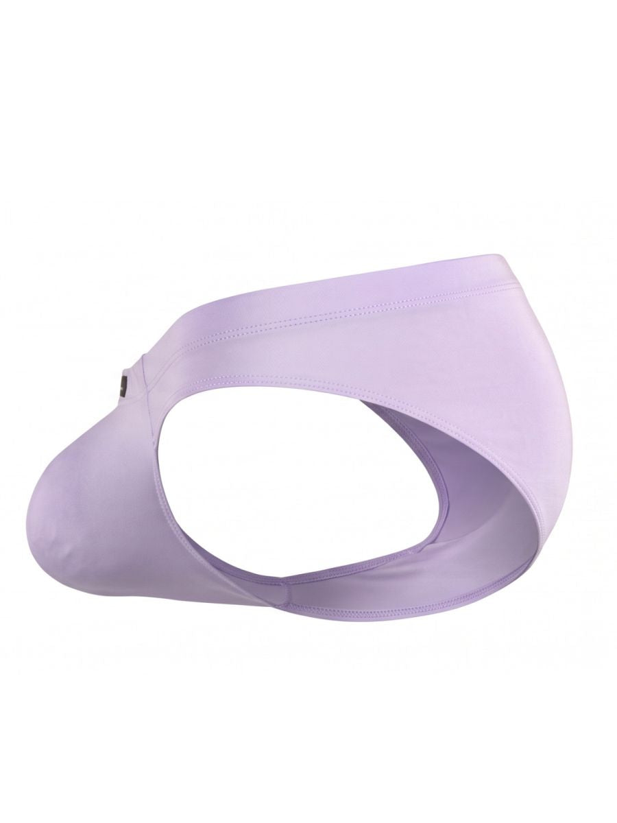 Xtremen Sleek Microfiber Covered-Waistband Briefs - Lilac