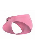 Xtremen Sleek Microfiber Covered-Waistband Briefs - Pink