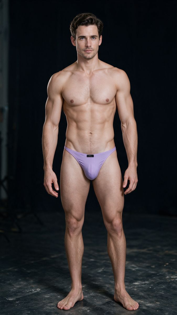 Xtremen Microfiber Thongs Sleek Minimalist Style - Lilac