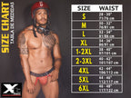 Xtremen Printed Thongs - Bubbles
