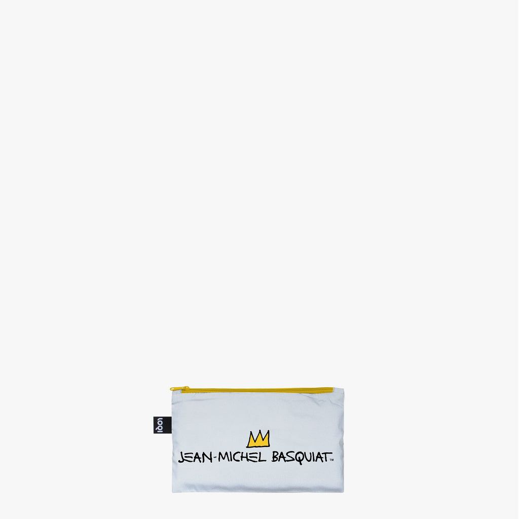 JEAN-MICHEL BASQUIAT Crown, Pez Dispenser, Untitled Reflective Zip Pockets by LOQI