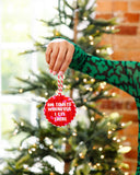 On Time Needlepoint Ornament