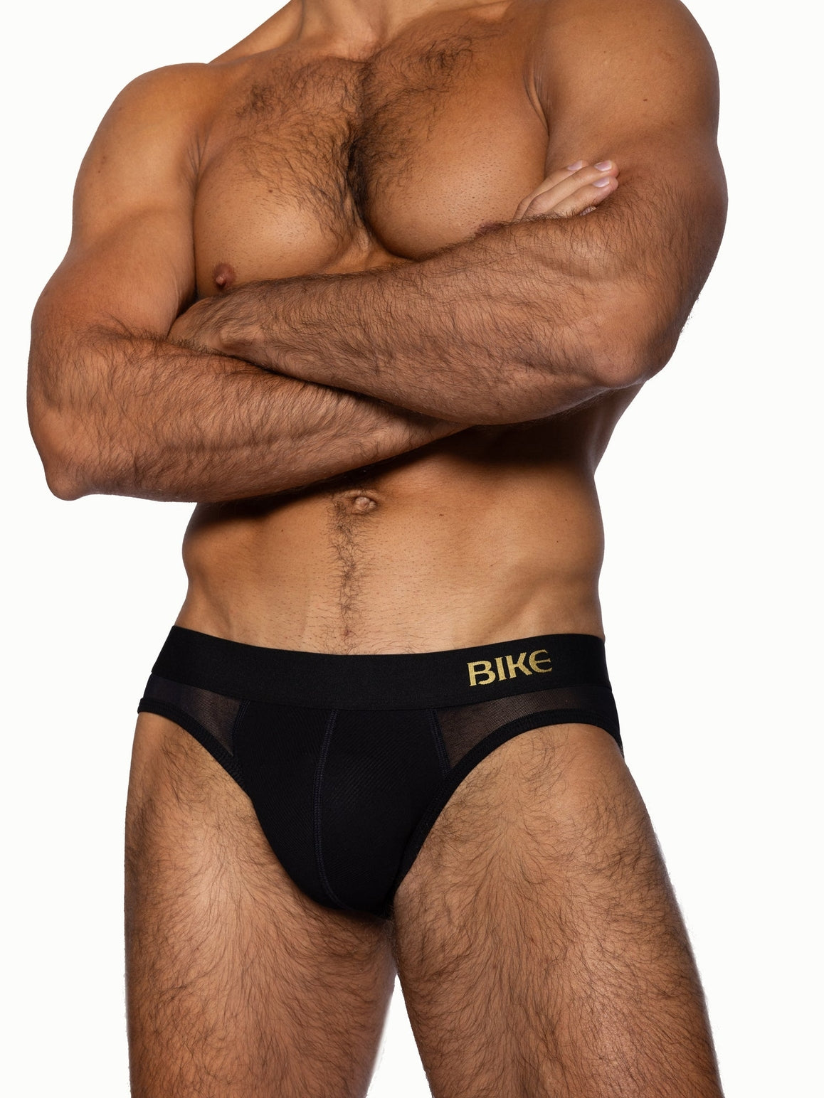 BIKE Sexy Rib Brief - Black