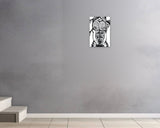 JJ Quinn, Tit's Out, 2018 — shown in situ, true to scale
