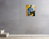 Dash DaVinci, Tribute to Bruce Morgan, 2013 — shown in situ, true to scale