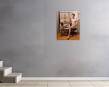 Lukasz Leja, Lukasz and velzaquez, 2022 — shown in situ, true to scale