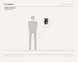 Yiannis_projects, Untitled #94 2024 — scale drawing, A4, 8.3 × 11.7 inches, with a 5 ft 10 in figure for scale