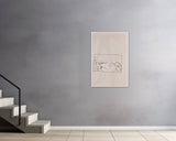 James Schenck, Toes, 2025 — shown in situ, true to scale