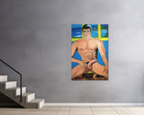 James Williams, Cumming, 1998 — shown in situ, true to scale