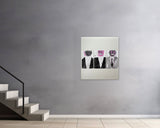 Thomas Cawson, MONSTER!_(TRIPTYCH)_241003, 2024 — shown in situ, true to scale