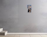 KYLE, UNTITLED #28 (FROM THE MASTERBATION BOOK), 1988 — shown in situ, true to scale