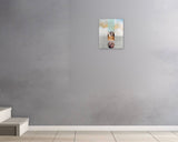Charlie Welch, yet you still love me, 2024 — shown in situ, true to scale