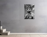 Josef Jasso, Medusa: Francois Sagat, 2022 — shown in situ, true to scale