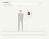 jackson photografix, do it for yourself - featuring Ashton LaBruce (Vancouver), 2022 — scale drawing, 8 × 10 inches, with a 5 ft 10 in figure for scale