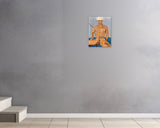 James Williams, Marco, 2020 — shown in situ, true to scale